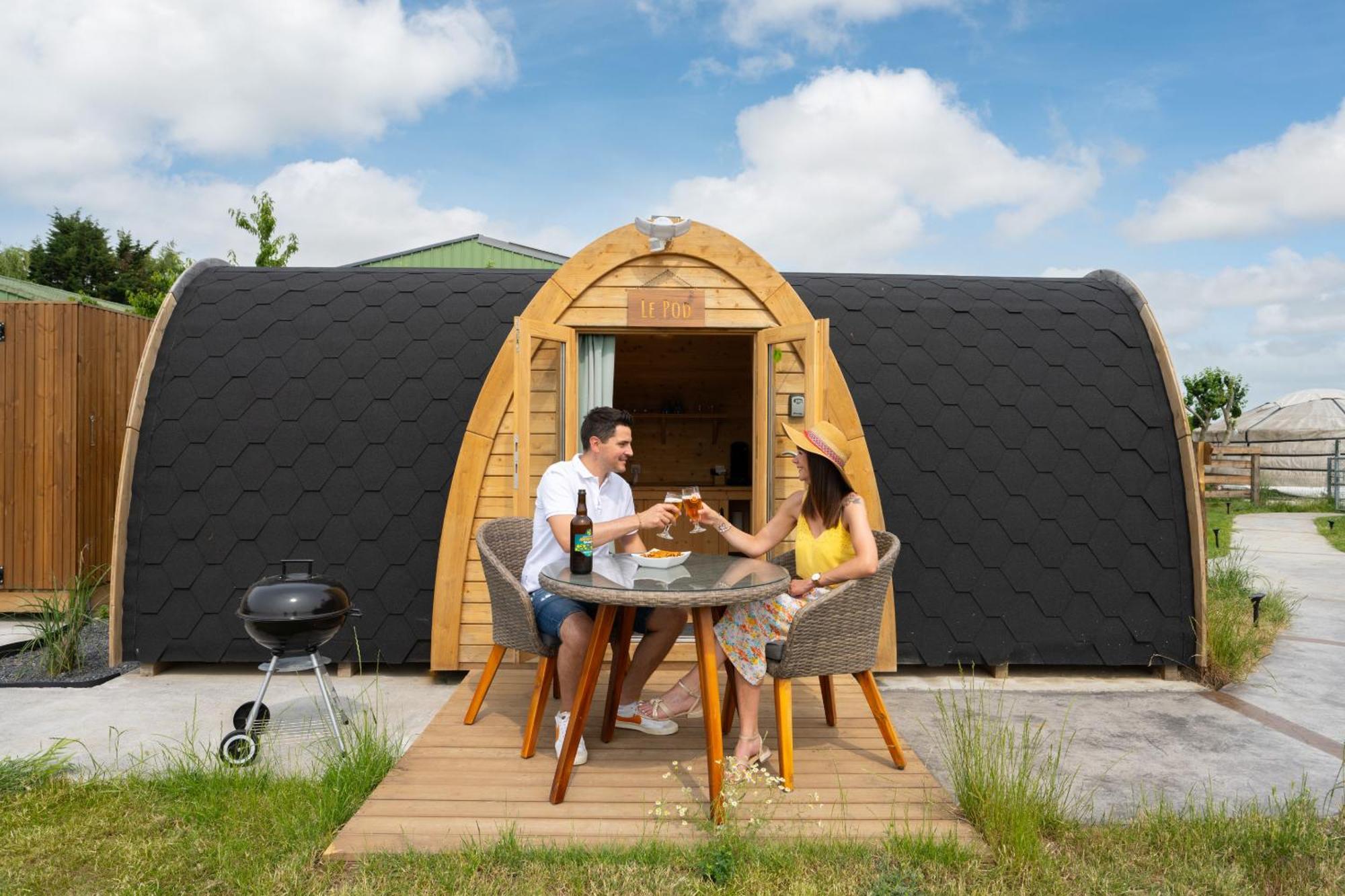 Logements Insolites A La Ferme - Yourte, Kota Ou Pod Farbus Zimmer foto